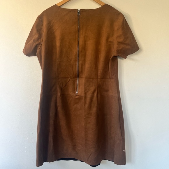 Dex faux suede dress - Picture 2 of 3